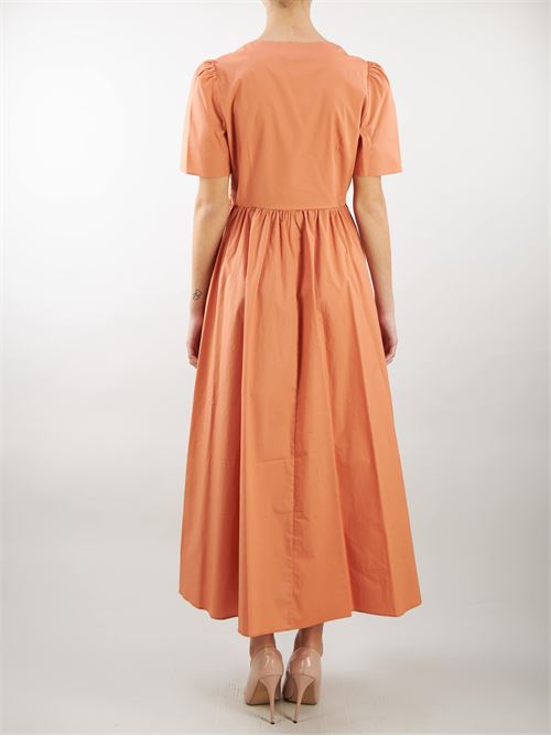 Poplin midi dress with Oval T Twinset TWIN SET | abito en | TT202011536
